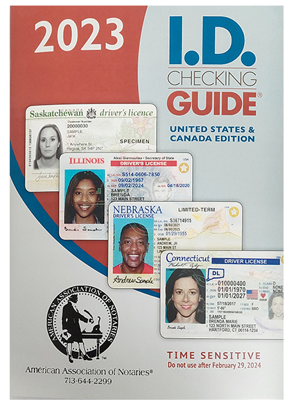 Notary ID Checking Guide 2023 Edition for Alabama Notaries