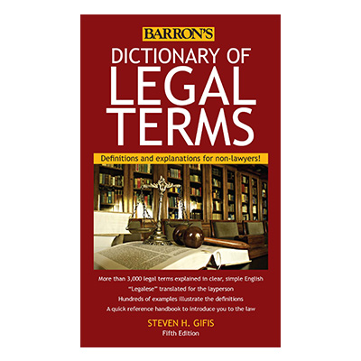 Dictionary of Legal Terms for Alabama Notaries