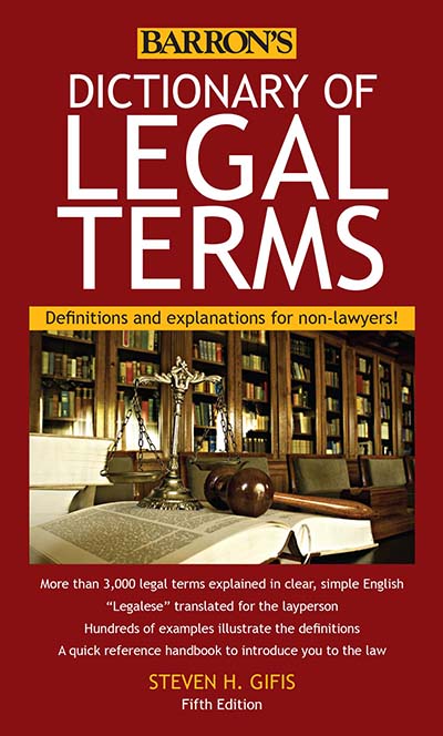 Dictionary of Legal Terms for Alabama Notaries