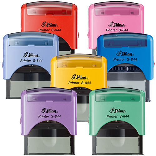 Alabama Notary Stamp - Shiny S844 Notary Stamp Self-inking (Rectangular) -S844