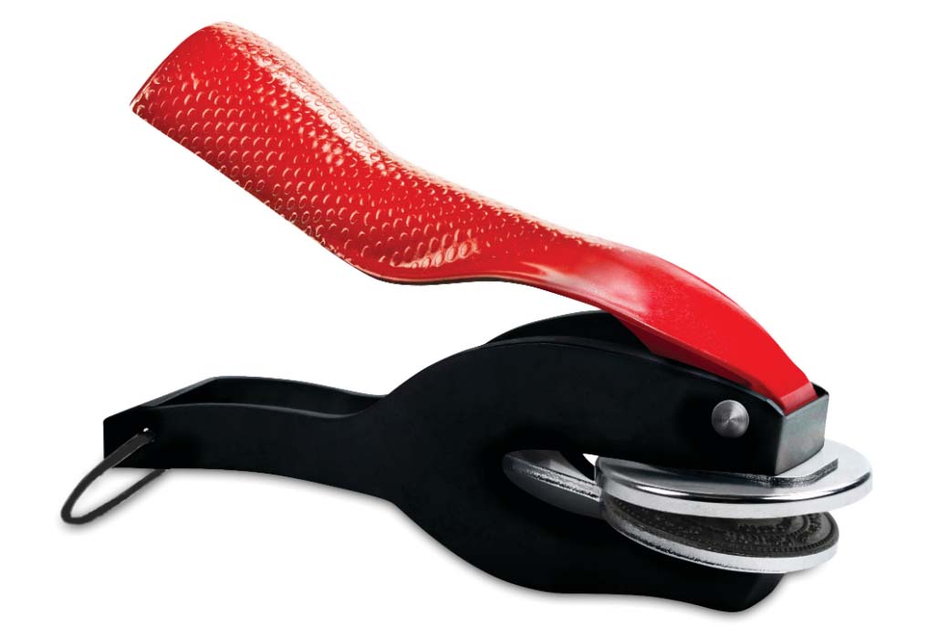 New! Alabama Contour Comfort Notary Seal Embosser