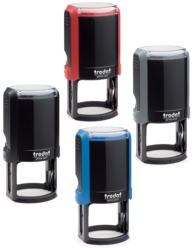 Alabama Notary Stamp - Trodat 4642 Notary Self-inking Stamp (Round)