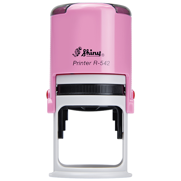 This elegant pink Alabama notary stamp is made for notaries who like to produce round notary stamp impressions similar to a notary embosser's raised-letter seal impressions, but with less effort. The stamp base enables the notary to position the notary stamp impressions with an accuracy and guarantees the best imprint quality. With simple, gentle pressure, you can easily produce thousands of sharp round Alabama notary stamp impressions without the need of an ink pad or re-inking. Available in four case colors and five ink colors. To order extra ink pads, select item # AL960; to order additional ink refill bottles select item # AL955.